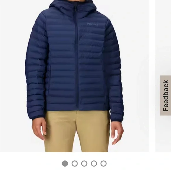 Marmot Lavender Hooded Puffer Jacket | Women’s Medium | Lightweight Insulated - Picture 5 of 8